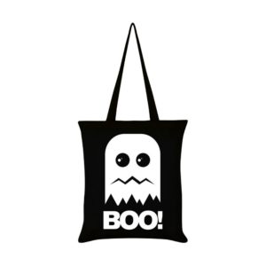 Boo Ghost Tote Bag Front