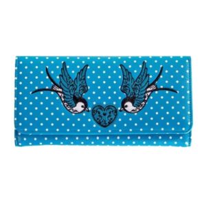 Now or Never Wallet Blue Front