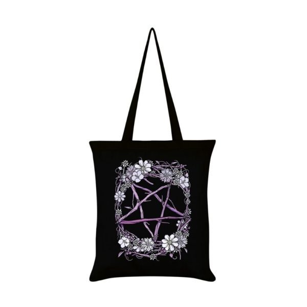 Pagan Pentagram Tote Bag