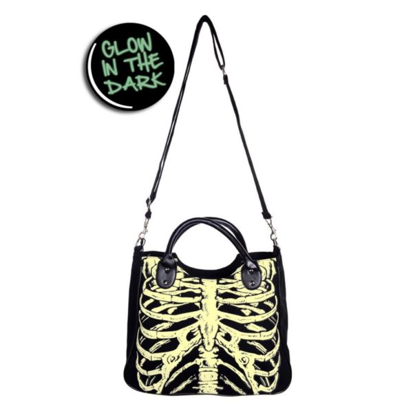 Glow in the Dark Skeleton Handbag