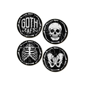 Goth AF Coaster Set