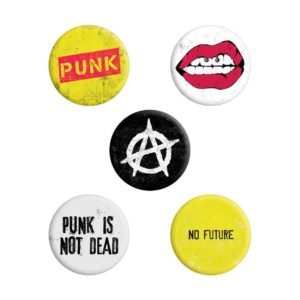 Punk is Not Dead Badge Set