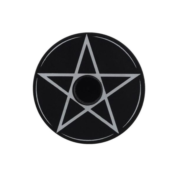 Pentagram Spell Candle Holder