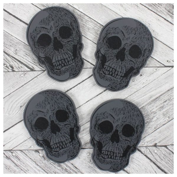 Skull Coasters 4