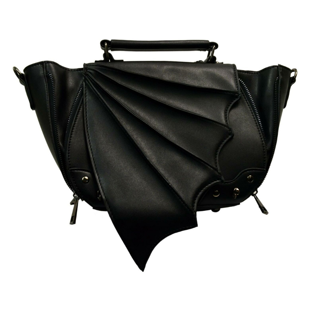 Banned Bat Wing Gothic Alternative Gwendolyn Bag
