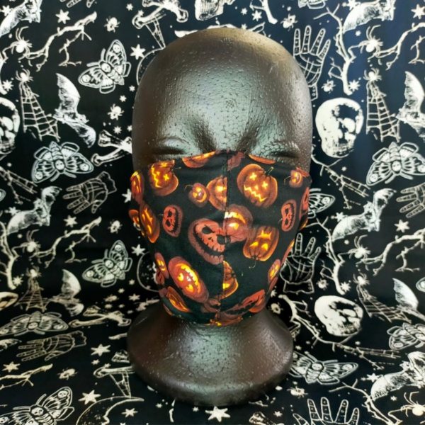 Jack O Lantern Face Mask