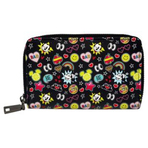 Micky Minnie Mouse All Over Print Wallet