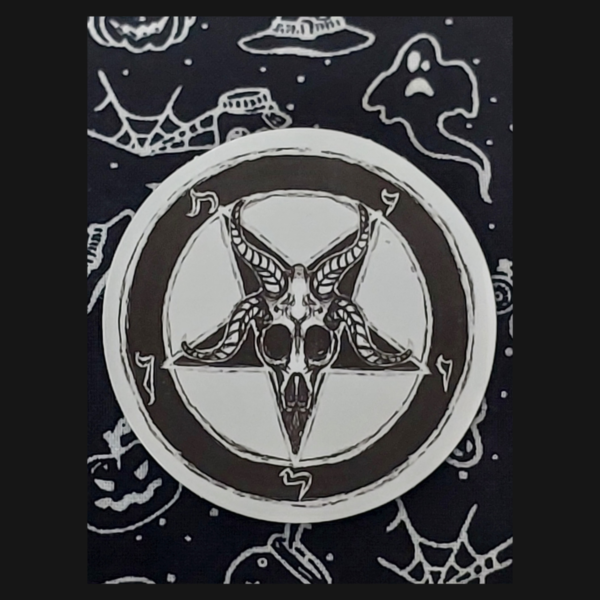 Baphomet Pentagram Sticker