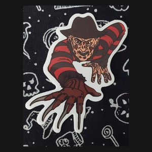Cartoon Freddy Krueger Sticker