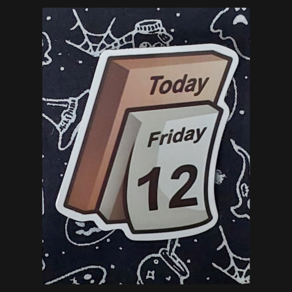 Friday the 12th Sticker