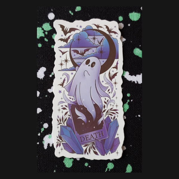 Ghost Death Tarot Sticker