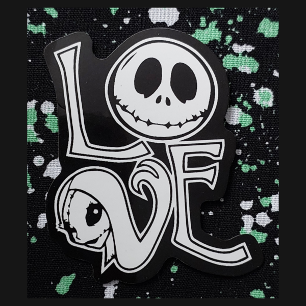 Jack Sally Love Sticker