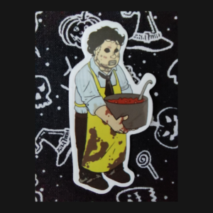 Leatherface Cooking Sticker