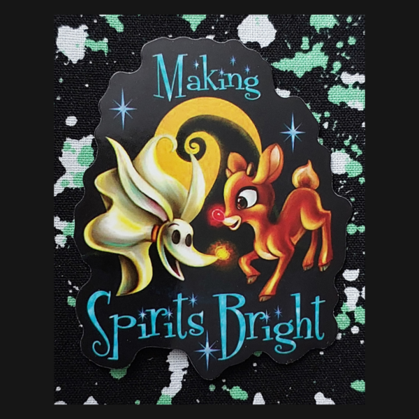 Making Spirits Bright Sticker