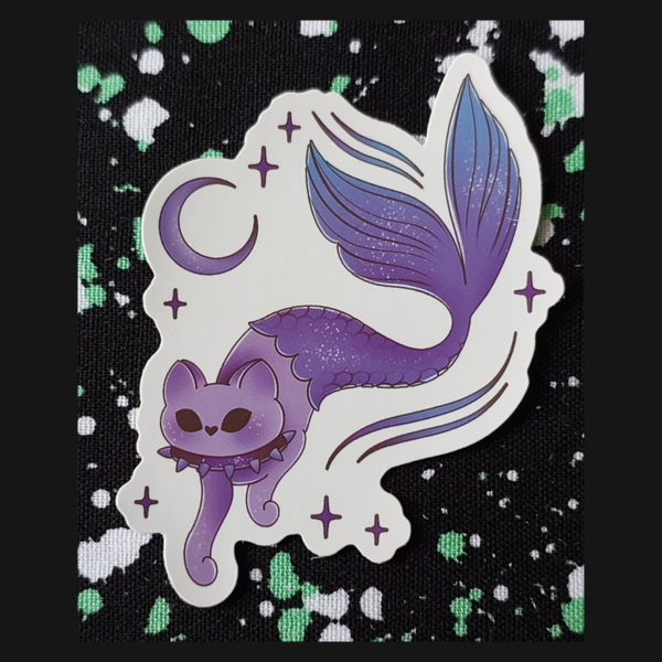 Mermaid Kitty Sticker