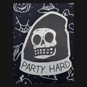 Party Hard Sticker
