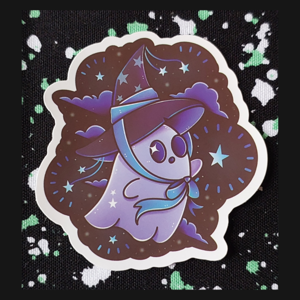 Wizard Ghost Sticker