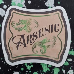Arsenic Sticker