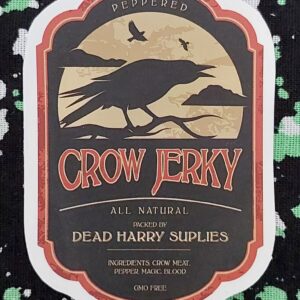Crow Jerky Sticker