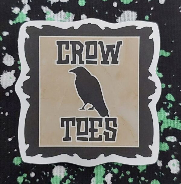 Crow Toes Sticker