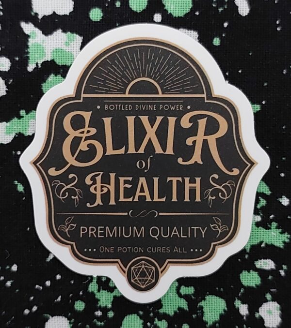 Elixir of Health Sticker