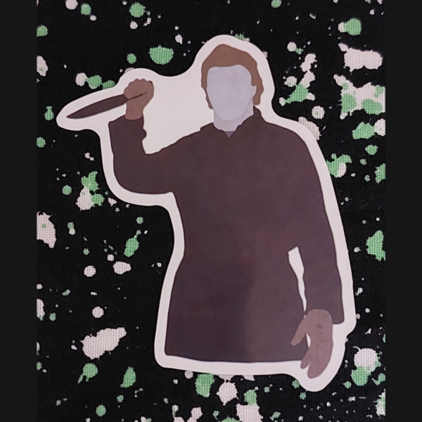 Faceless Michael Myers Sticker