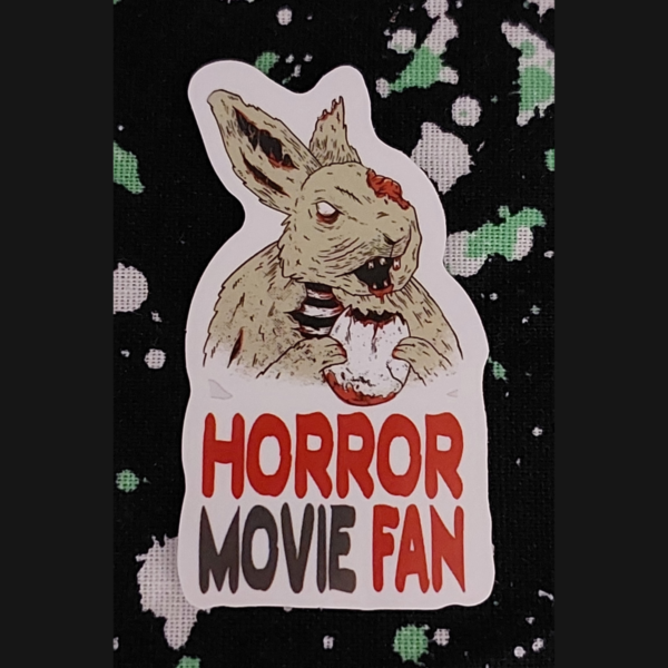 Horror Movie Fan Sticker
