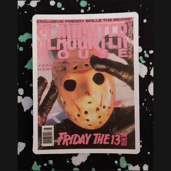 Jason Slaughter House Mag Sticker