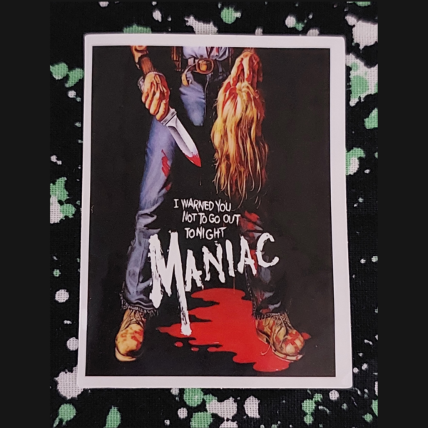 Maniac Sticker