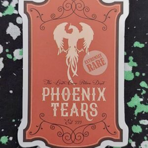 Phoenix Tears Sticker rotated
