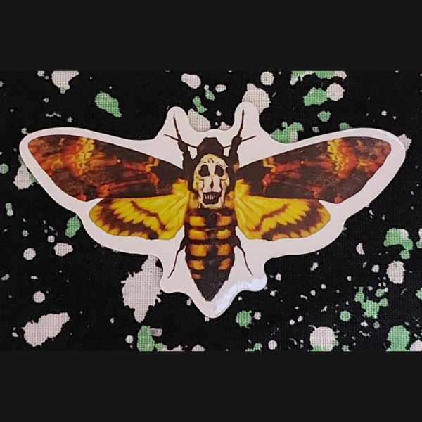 Silence of the Lambs Moth Sticker
