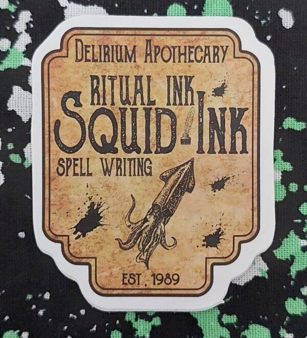 Squid Ink Sticker