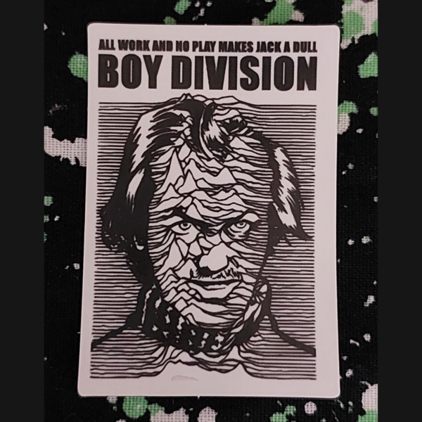 The Shining Boy Division Sticker