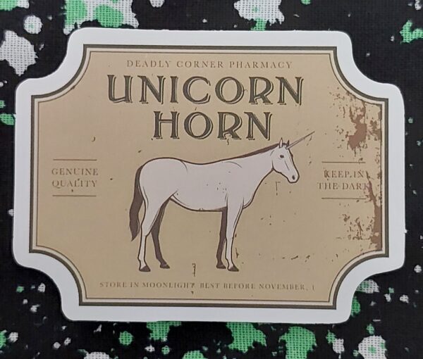 Unicorn Horn Sticker