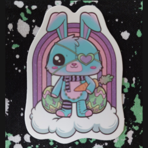 Alt Easter Bunny Sticker