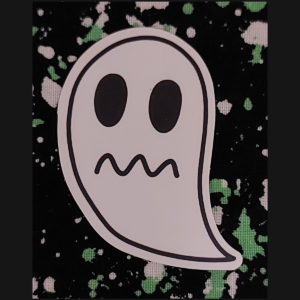 Anxious Ghost Sticker