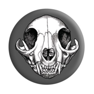 Cat Skull Badge