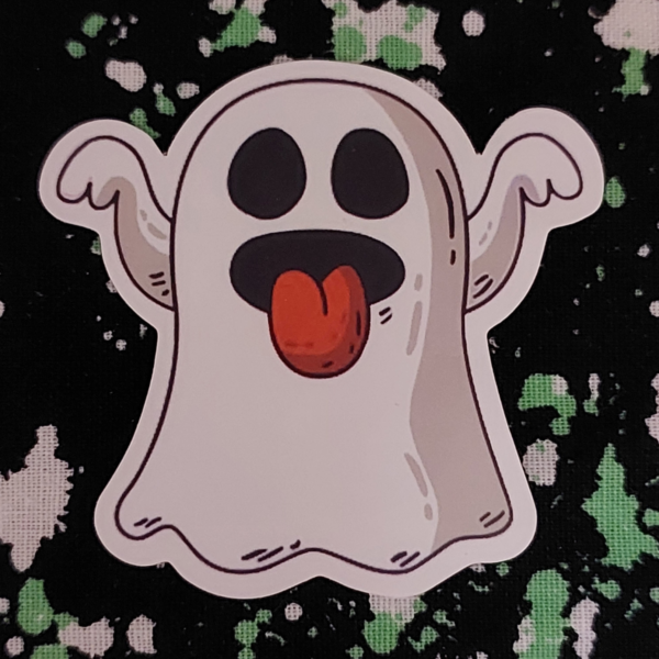 Cheeky Ghost Sticker