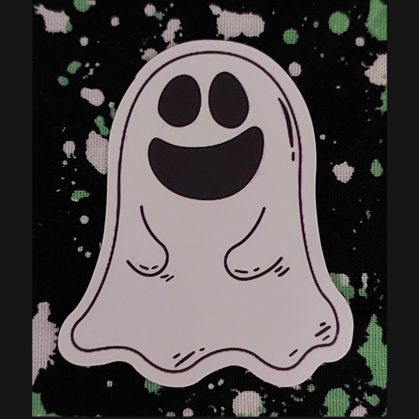 Cheerful Ghost Sticker