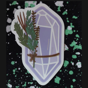 Cleansing Crystal Sticker