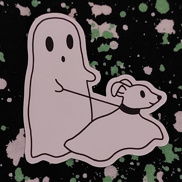 Ghost Dog Sticker