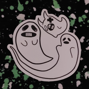 Ghosty Trio Sticker