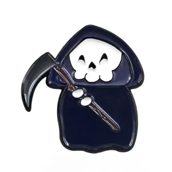 Grim Reaper Enamel Pin