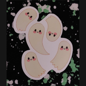 Happy Ghost Clan Sticker