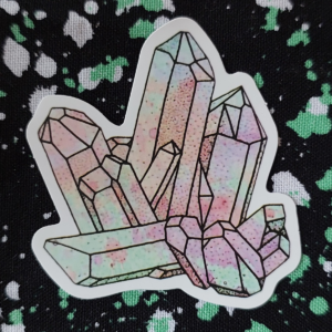 Holo Crystals Sticker
