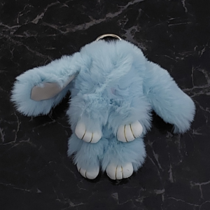 Light Blue Fluffy Bunny