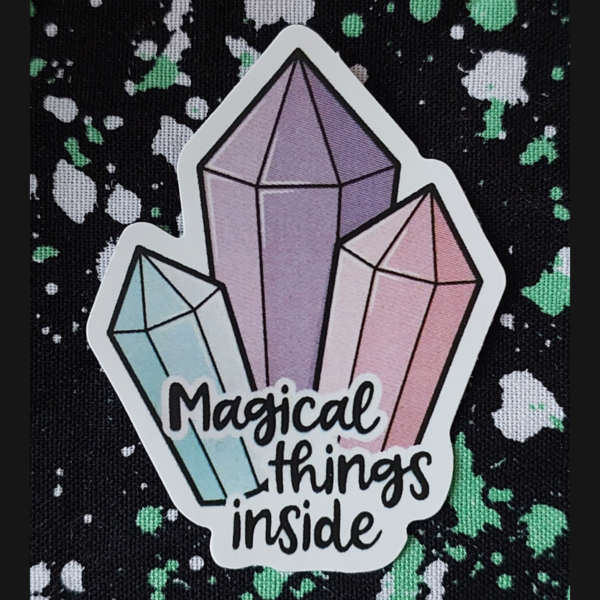 Magical Things Inside Sticker