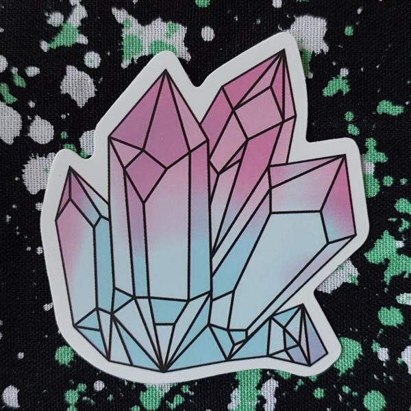 Ombre Crystals Sticker