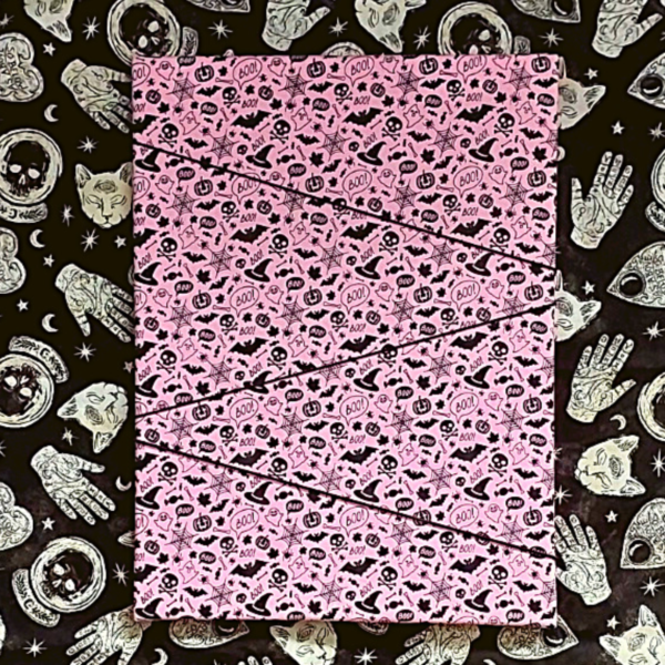 Pink Halloween Print Large Memo Board