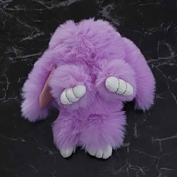 Purple Fluffy Bunny